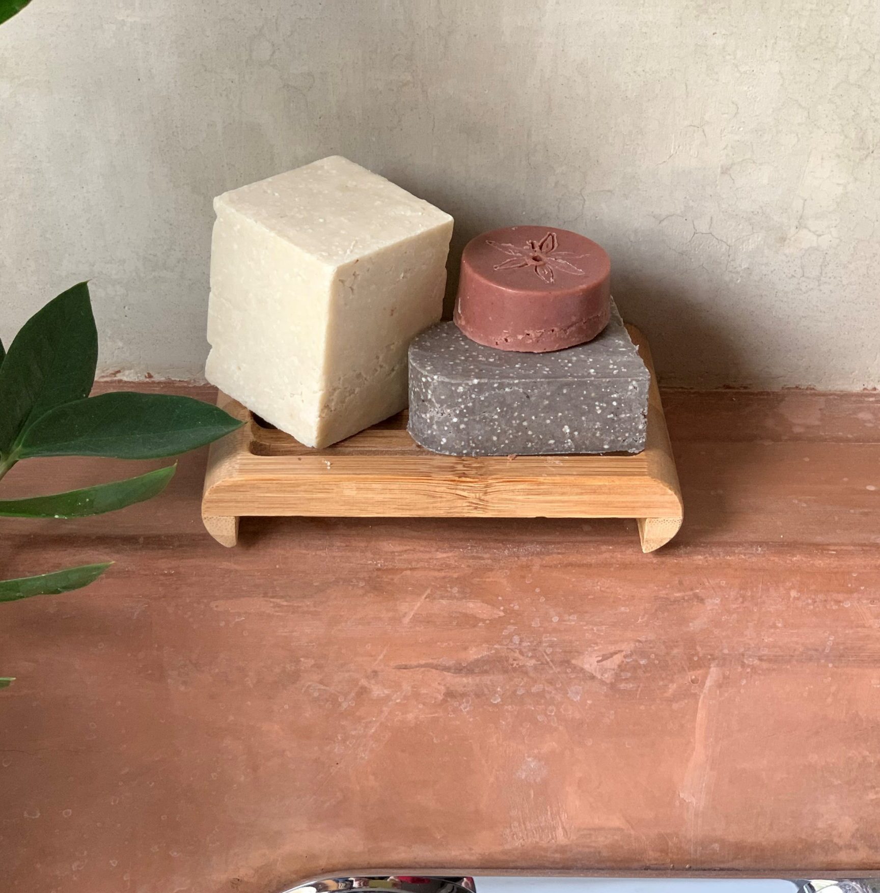 Solid kit at bathroom