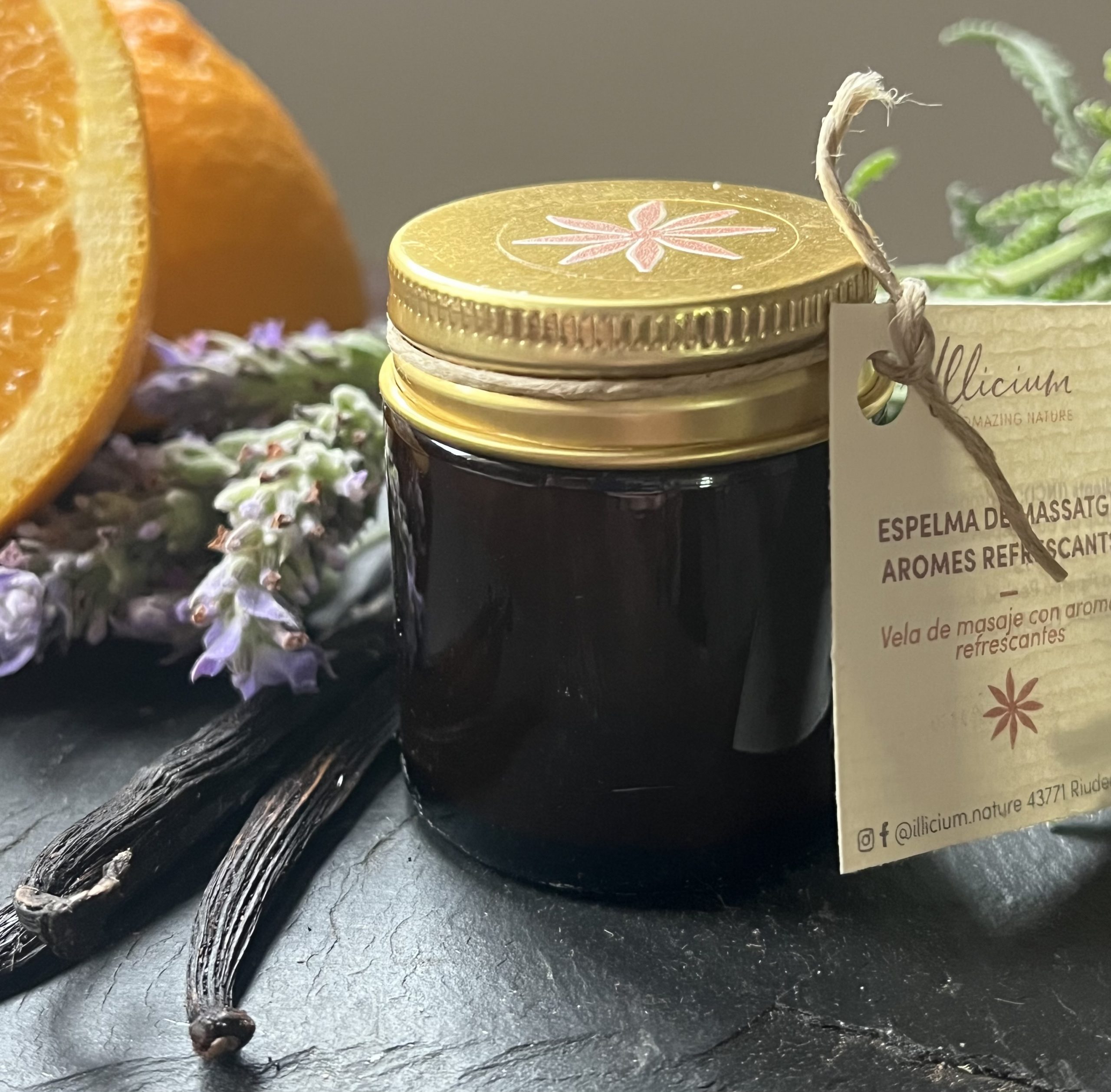 Relaxing Massage Candle